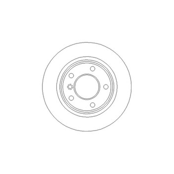 PPF DS6133 - Brake Disc (Rear)