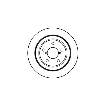 PPF DS6319 - Brake Disc (Rear)