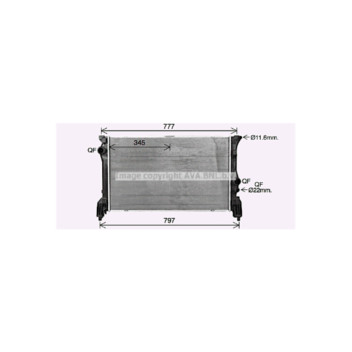 AVA MS2725 - Radiator