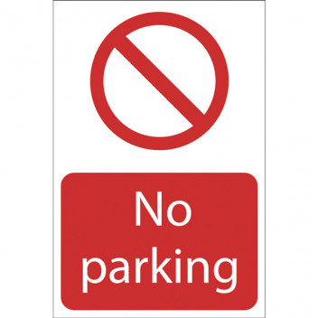 Draper 72198 - 'No Parking' Prohibition Sign