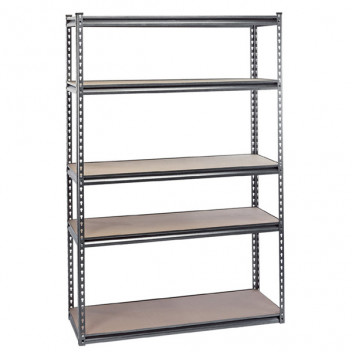 Draper Expert 21663 - Expert Heavy Duty Steel Shelving Unit - Five Shelves (L1220 x W450 x H1830mm)