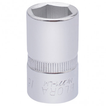 15305 - 16mm 1/2" Square Drive Elora Hexagon Socket