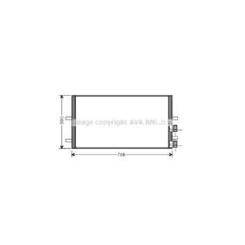 AVA FDA5407 - Condenser (A/C)