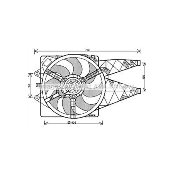 AVA FT7568 - Cooling Fan