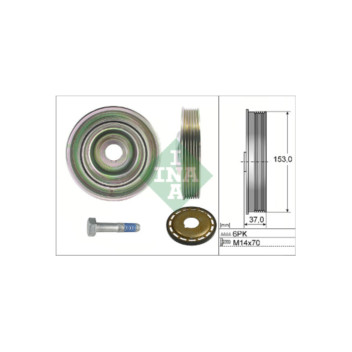 INA 544009721 - Crankshaft Pulley