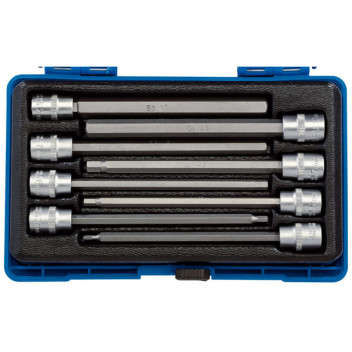 Draper Expert 16287 - 3/8" Sq. Dr. Hexagonal Socket Bit Set (8 piece)