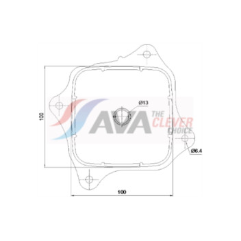AVA HD3343 - Oil Cooler