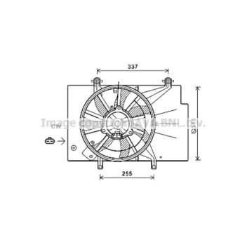 AVA FD7582 - Cooling Fan