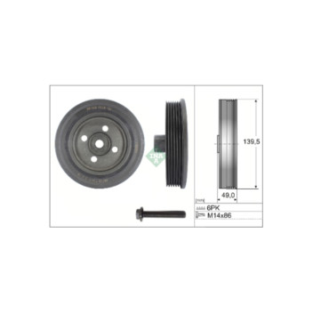 INA 544013920 - Crankshaft Pulley