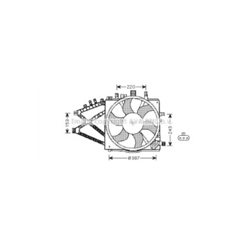 AVA OL7521 - Cooling Fan