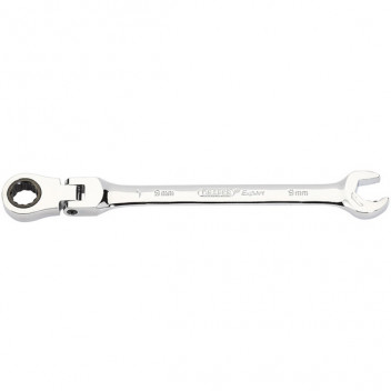 Draper Expert 06853 - Metric Combination Spanner with Flexible Head and Double Ratcheting Features (9mm)