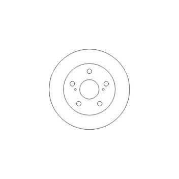 PPF DS7056 - Brake Disc (Rear)
