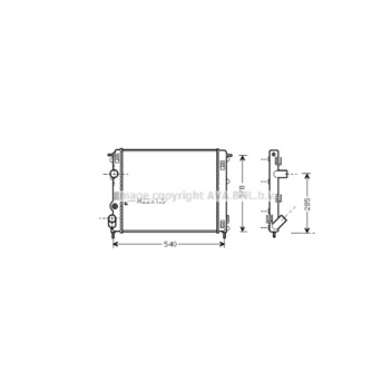 AVA RTA2302 - Radiator