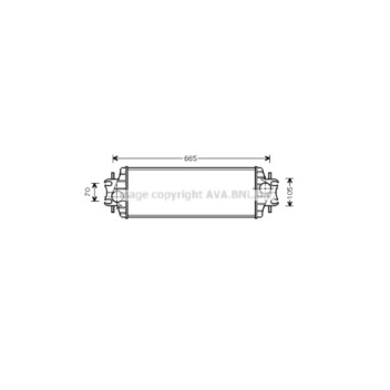 AVA RTA4328 - Intercooler