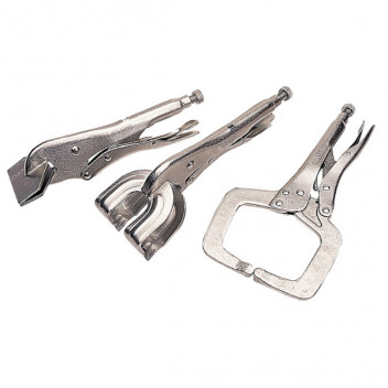 Draper 33836 - Self Grip Clamp Kit (3 Piece)