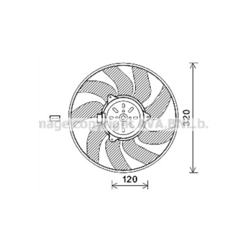 AVA SB7504 - Cooling Fan