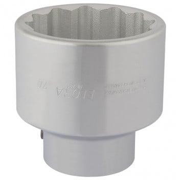 67426 - 70mm 1" Square Drive Elora Bi-Hexagon Socket