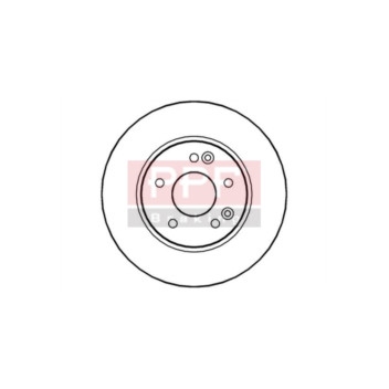 PPF DS5082 - Brake Disc (Front)