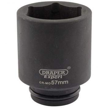 Draper Expert 05086 - Expert 57mm 3/4" Square Drive Hi-Torq&#174; 6 Point Deep Imp