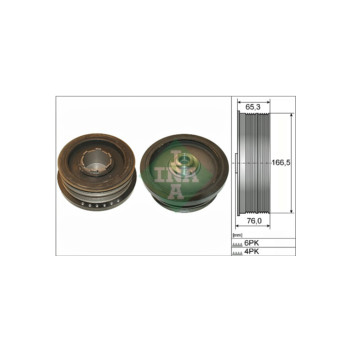 INA 544008210 - Torsion Vibration Damper