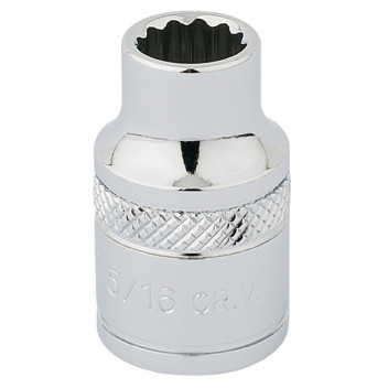 Draper Expert 49016 - 3/8" Square Drive Hi-Torq® 12 Point Socket (5/16")