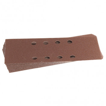 Draper 63630 - Ten 232 x 92mm 60 Grit Aluminium Oxide Sanding Sheets for 63128 Random Orbit Sander