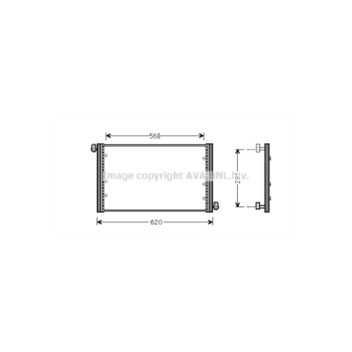  FT5272 - Condenser (A/C)