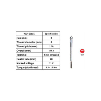 NGK 1101 - Glow Plug