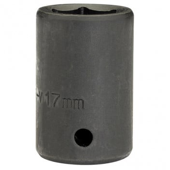 Draper Expert 26885 - Expert 17mm 1/2" Square Drive Impact Socket (Sold Loose)