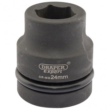 Draper Expert 05105 - Expert 24mm 1" Square Drive Hi-Torq&#174; 6 Point Impact Socket