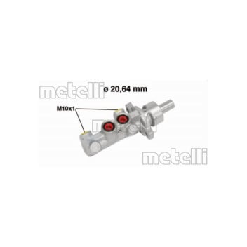 Metelli 05-0709 - Brake Master Cylinder