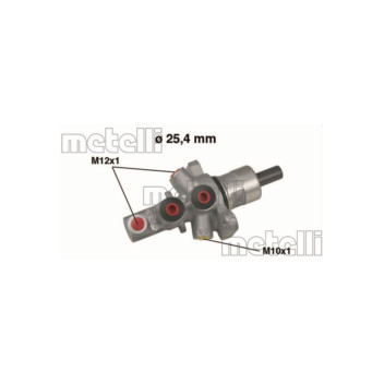 Metelli 05-0517 - Brake Master Cylinder