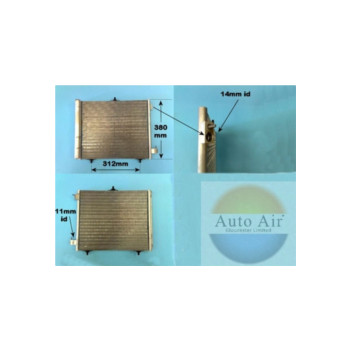 Auto Air 16-5112 - Condenser (A/C)
