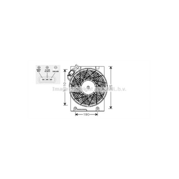 AVA OL7508 - Cooling Fan