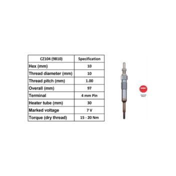 NGK 9810 - Glow Plug