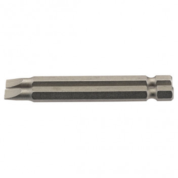 Draper 64296 - 5.5mm 1/4" Hex. Plain Slot Insert Bit 75mm Long x 2