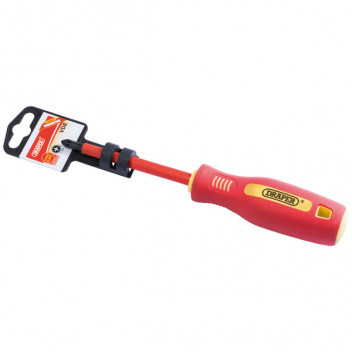 Draper 46529 - No: 2 x 100mm Fully Insulated Soft Grip Cross Slot Screwdriver. (display packed)