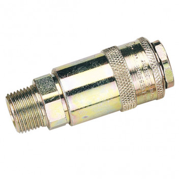 Draper 37835 - 3/8" Male Thread PCL Tapered Airflow Coupling (Sold Loose)