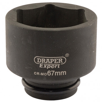 Draper Expert 05044 - Expert 67mm 3/4" Square Drive Hi-Torq&#174; 6 Point Impact Socket