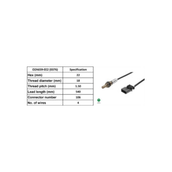 NTK 0376 - Lambda Sensor (Front)