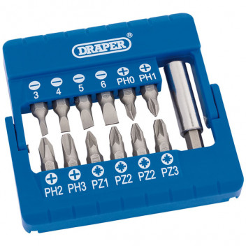 Draper 82392 - Magnetic Bit Holder Set (13 Piece)