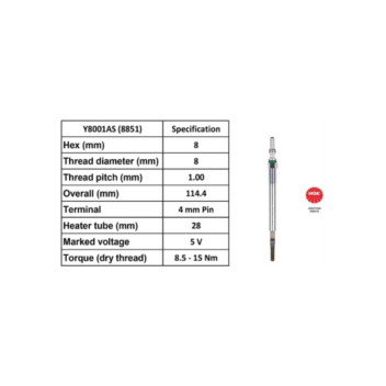 NGK 8851 - Glow Plug