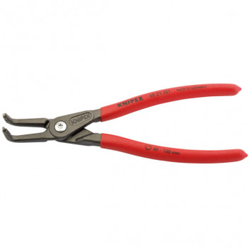 Draper 75086 - Knipex 210mm 90&deg; Internal Straight Tip Circlip Pliers 40 - 100mm Capacity