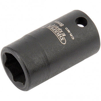 Draper Expert 05012 - Expert 8mm 1/4" Square Drive Hi-Torq&#174; 6 Point Impact So