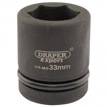 Draper Expert 05113 - Expert 33mm 1" Square Drive Hi-Torq&#174; 6 Point Impact Soc