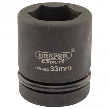 Draper Expert 05113 - Expert 33mm 1" Square Drive Hi-Torq&#174; 6 Point Impact Socket