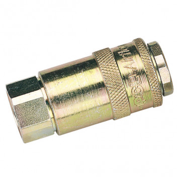 Draper 37829 - 3/8" Female Thread PCL Parallel Airflow Coupling (Sold Loose