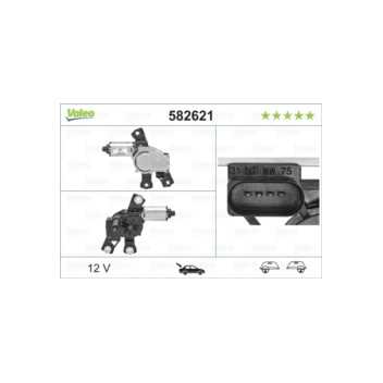 Valeo 582621 - Wiper Motor (Rear)