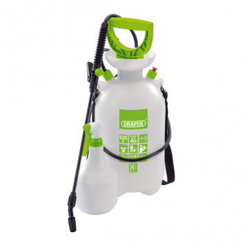 Draper Expert 82464 - Pressure Sprayer (6.25L) with Mini Sprayer (900ml)