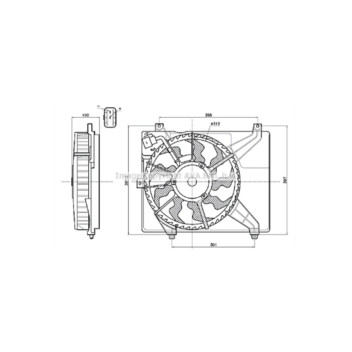 AVA HY7604 - Cooling Fan